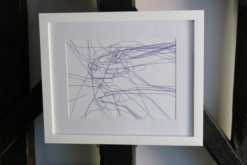 Air Portrait - framed