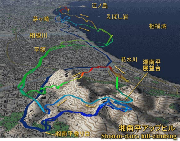 Shonan-daira hill-climb