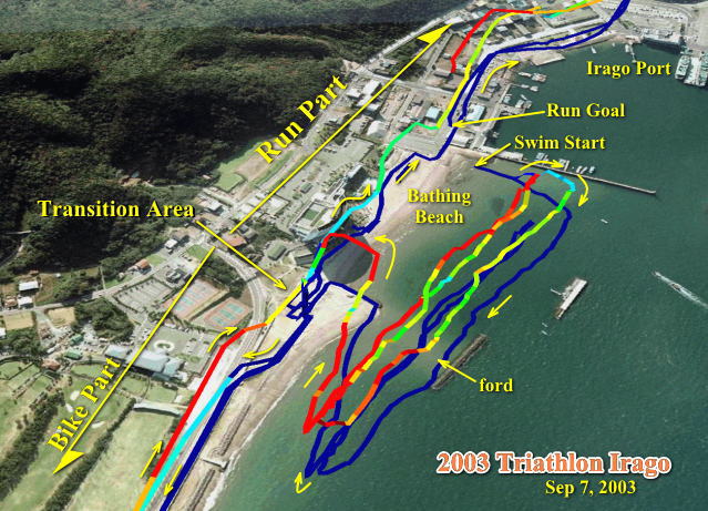 Heart Rate and GPS map