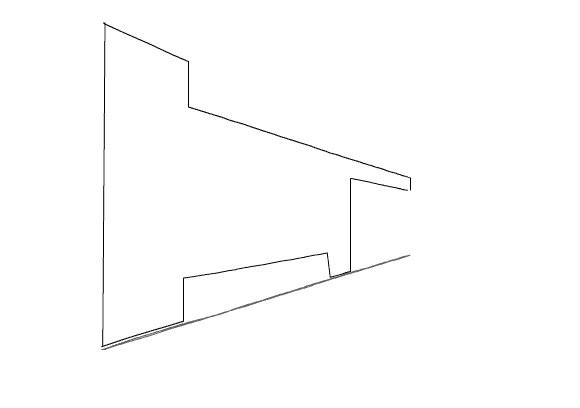 1000 ft high flat-faced creature