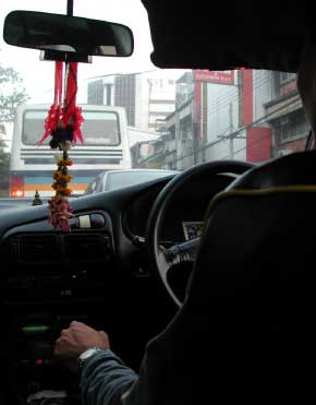 stung by the taxi driver