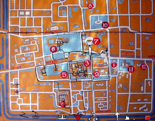 map with black drawing overlay