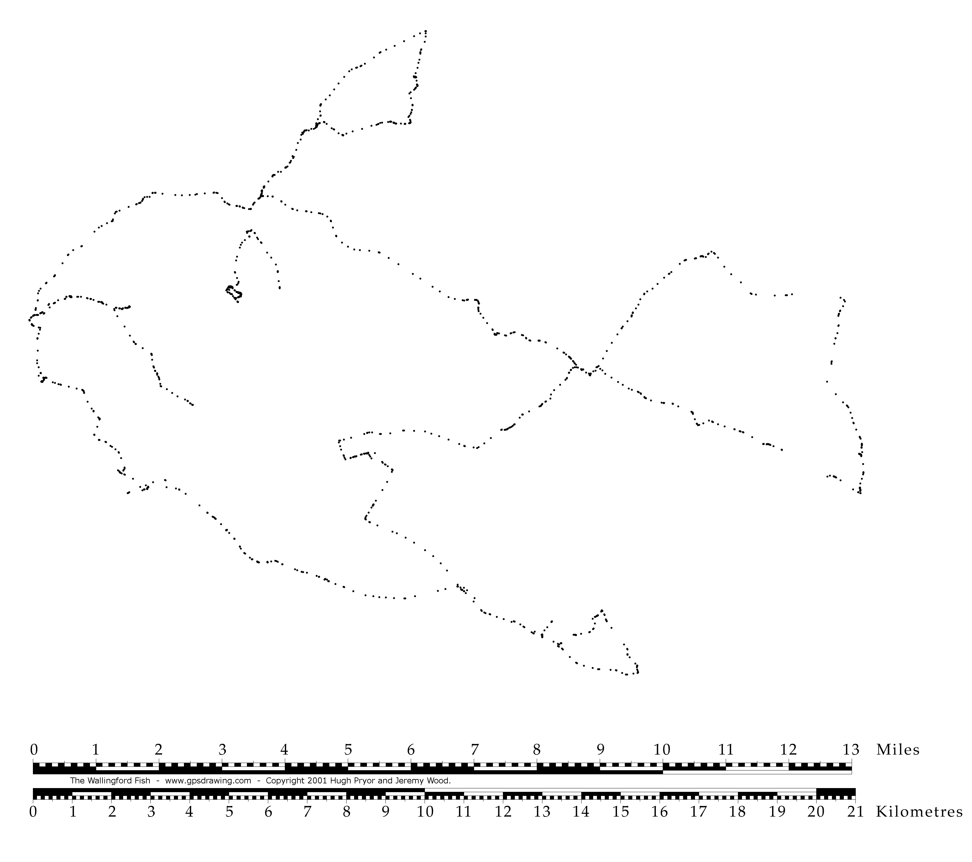 Large image of The Wallingford Fish3102 x 2752 pixels at 41k