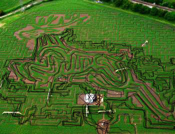 rollover aerial image