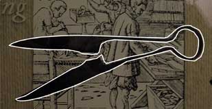 Elizabethan Sprung Scissors