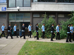 GPS mapping the school